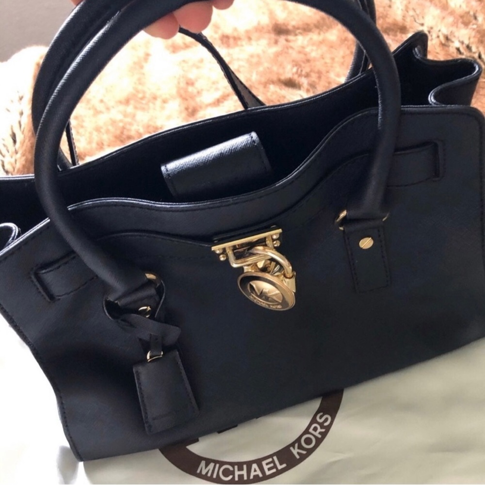 Michael Kors black handbag
